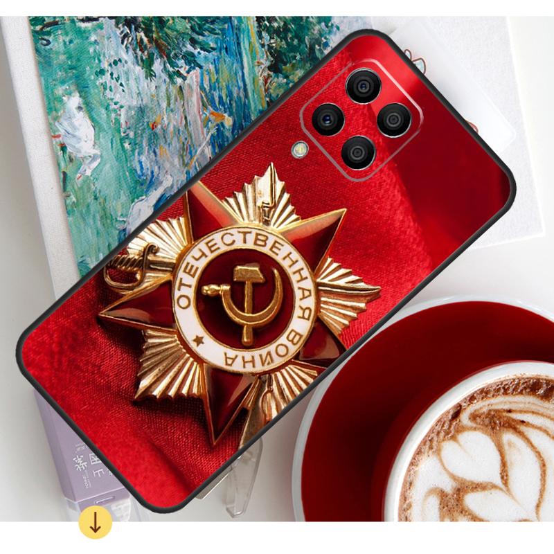 USSR Flag Soviet Union Case For Samsung Galaxy M54 M23 M20 M32 M52 M56 M16 M36 M34 M14 M35 M55 M15 M11 M31 M13 M53