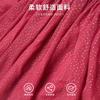 Round Neck Knitted Mesh Princess Dress - Girls' Red Woolen Dress Spring and Autumn Small and Medium Children's Dress