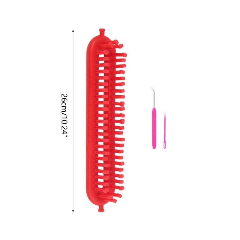 Verschiedene Größen Strickmaschine Weben DIY Strickwerkzeug Strickmaschine Strickhandwerkzeug mit Haken Nadelwerkzeug