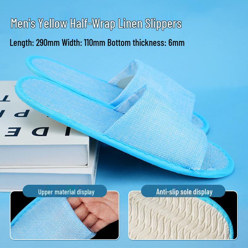 Luxuriöse rutschfeste Hausschuhe aus Korallenfleece für Hotels, B&Bs und Privatzimmer