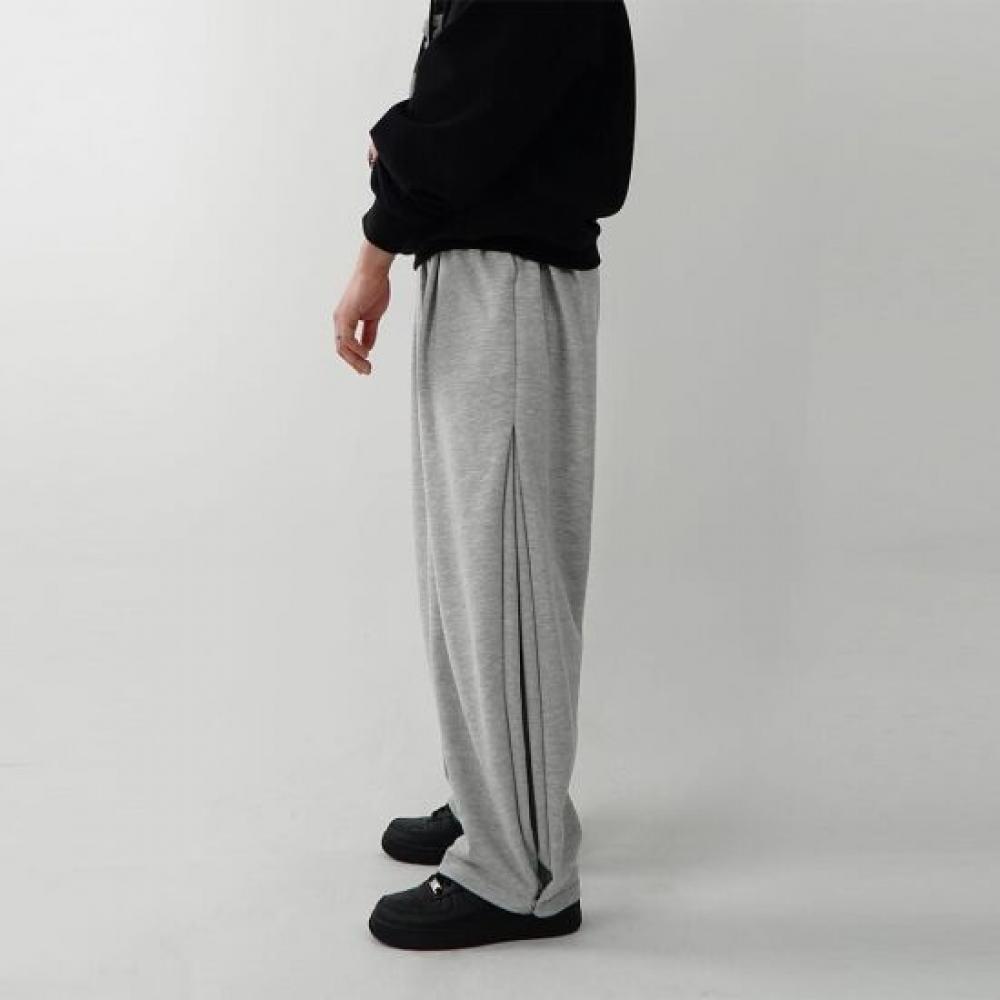 Onl Men S Side Button Pintuck Wide SweatpantS