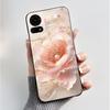 For TCL 50 LE K23 K24 Case Back Cover Luxury Butterfly Flowers Black Shockproof Soft Silicone Bumper Phone Casing TCL 50LE Coque