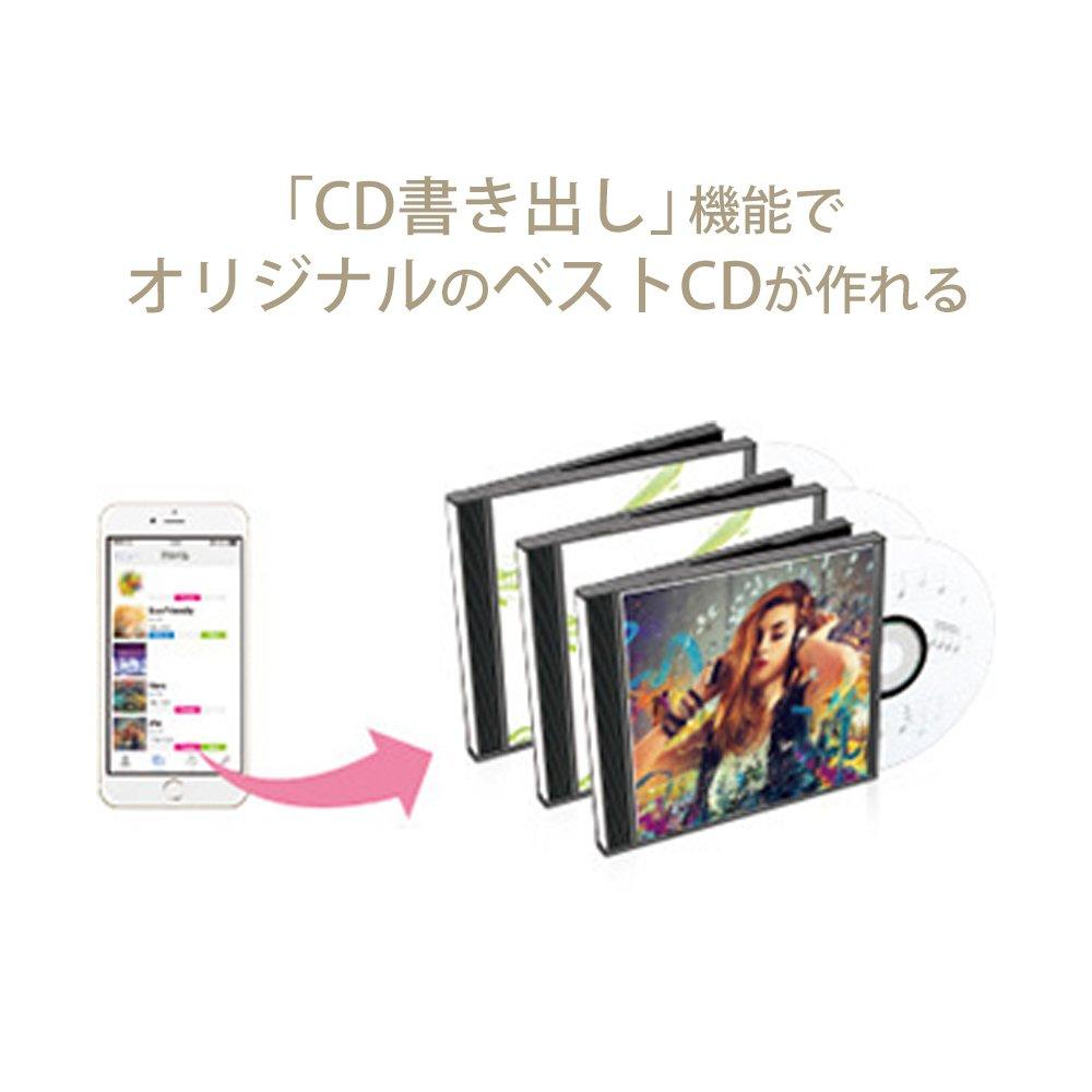 DATA iPhone Smartphone CD Import Model Walkman Compatible Saturday and Sunday I-O Wi-Fi (high Speed) iOS/Android "CD Record" support/CDRI-W24AI2BR