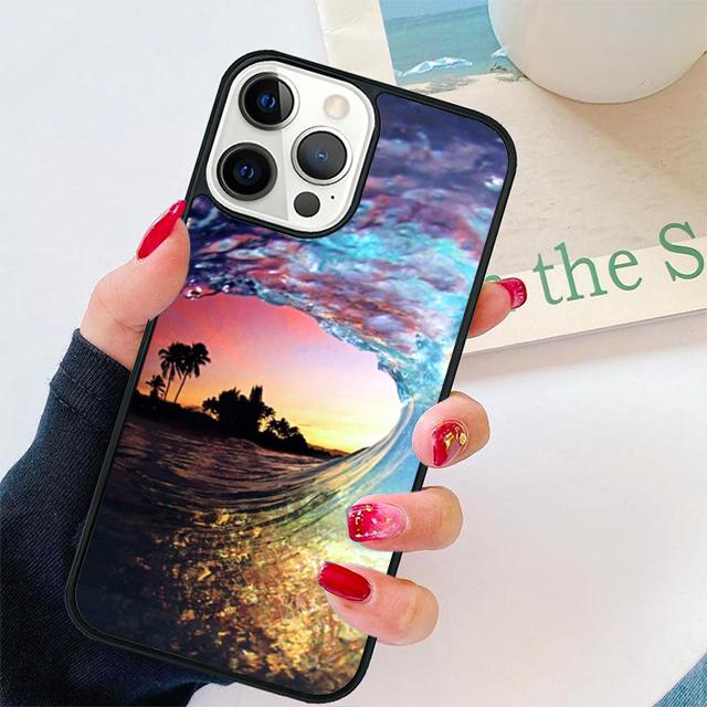 Surfer Surf Hang Loose Shaka Phone Case Cover For iPhone 17 Air 15 16e 14 13 11 12 Pro Max Max Plus Back Coque shell