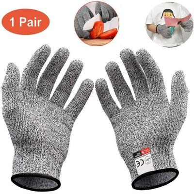 Gardening Accessories and Protection Cut-Resistant Gloves, 1 Pair Kitchen Cut Protection Glove, Protection Glove D 113543