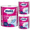 Mola Complex 3-In-1 Paper Towel, 3-Ply, 220 Sheets 1 Pc