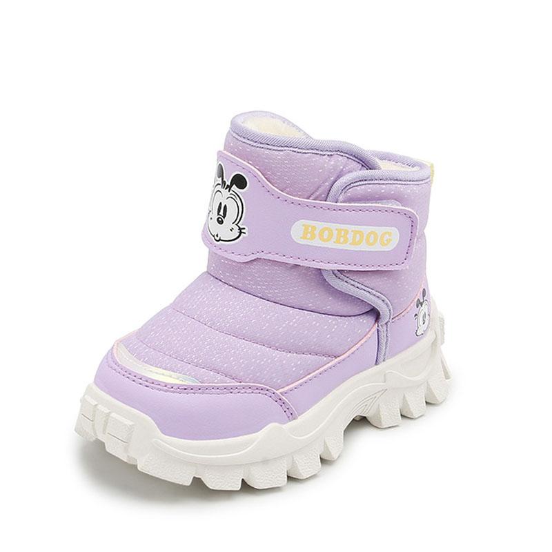 Winter Baby Boots Warm Plush Rubber Sole Toddler Kids Sneakers Infant Shoes Little Boys Girls Boots