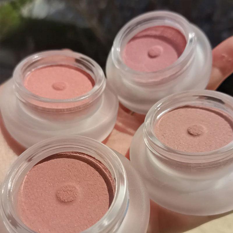 Light Makeup Nude Blush Cream - Natural Complexion Enhancer & Brightening Matte Blush