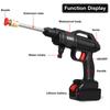 50Bar Portable Wireless High Pressure Car Washer Car Wash Cleaner Machine Water Gun Cordless High Pressure for Makita Battery