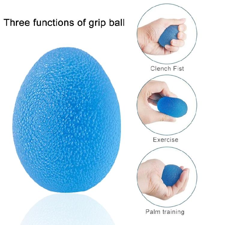 5Pcs Stress Relief Balls Hand Exercisers Stress Reliever Silicone Grip Strength Trainer Wrist Exercise Equipment