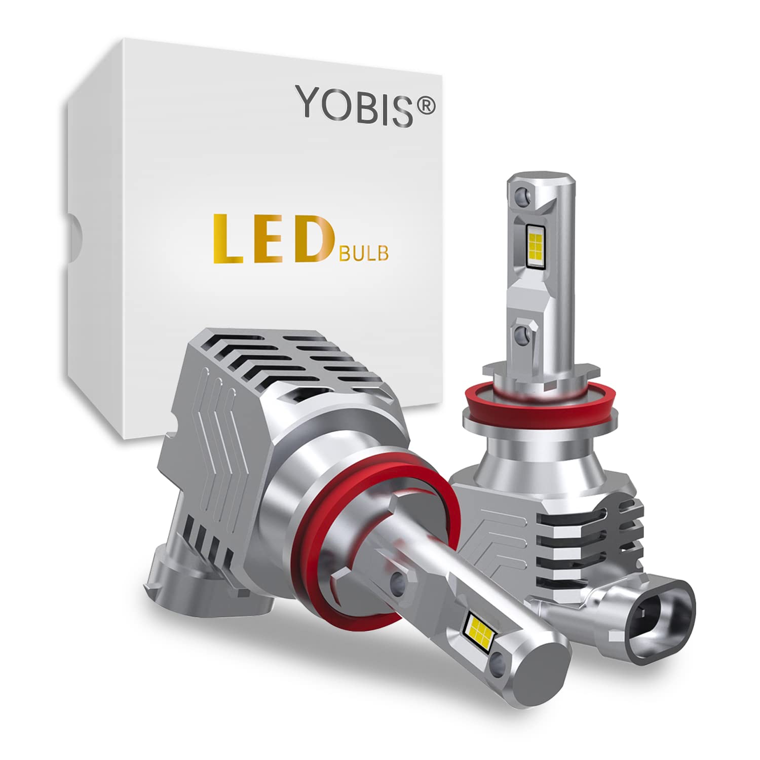 

Светодиодные фары для осмотра автомобиля для Toyota Crown Prius RAV4 50 и Land Cruiser Включает вентилятор и Разработаны специально для японских [Соответствует 2023] белый