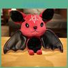 Brinquedo de Pelúcia de Morcego Fofo Animal de Pelúcia Macio e Durável para Halloween e Decoração Disponível em 4 Cores