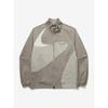 Fila Windbreaker With Crinkle Curved Design