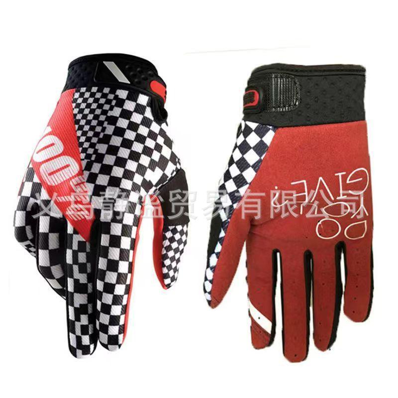 Full Finger Cycling Gloves Mountain Bike Road Motorcycle Off-Road Riding Anti-Slip Breathable Nylon Unisex Adult S-XXL