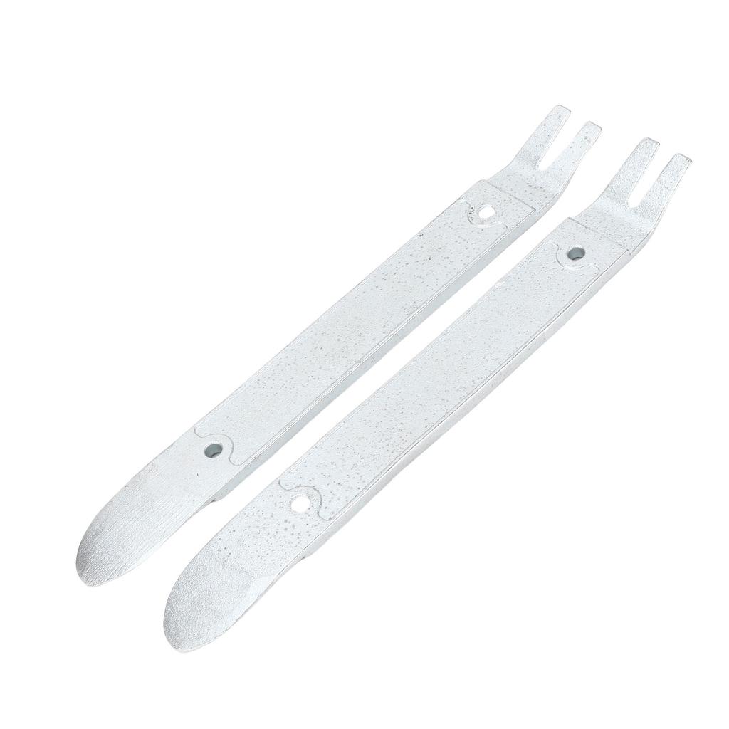 Dual Purpose Steel Pry Bar Chrome Plated 4140 Pry Bar Multi Function Trim Removal Tool