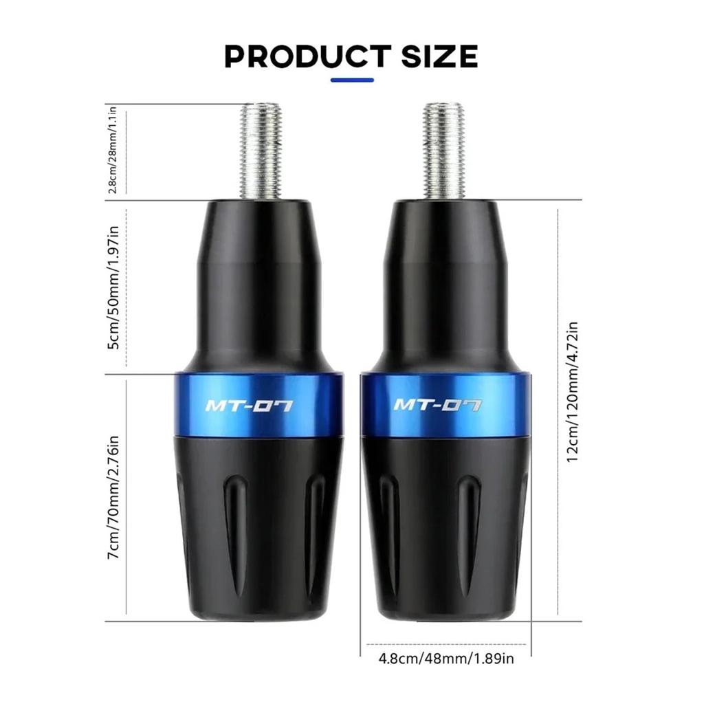 Dingsyouy Motorcycle Accessories Drop Protection Engine Crash Compatible with YAMAHA MT07 FZ07 Tracer MT-07