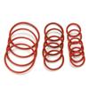 225PCS High-temperature Resistant Silicone O-Ring Set Oil-Resistant Rubber O-Ring Seal  Pipelines