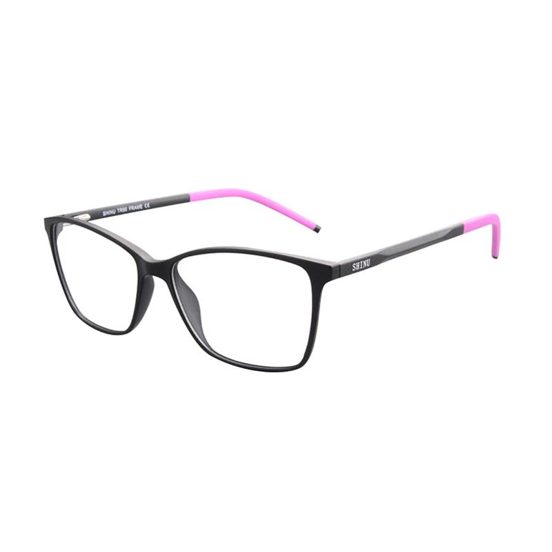 

SHINU Small Size Women Glasses with Minus Degree Optical Frame Shortsighted Glasses for Lady myopia 1.25