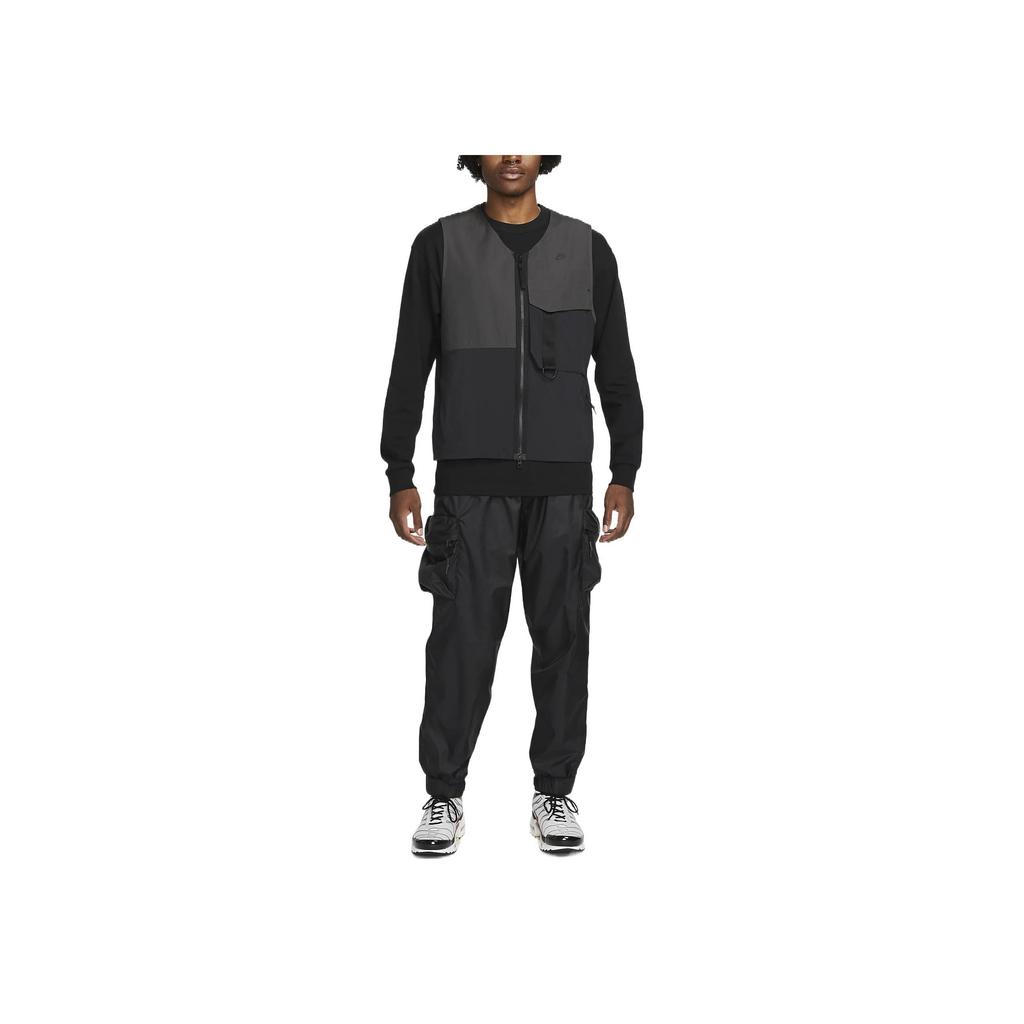 Nike Sportswear Tech Pack High-Waisted Cargo Jogger Pants Men Bottoms Black DQ4279-010