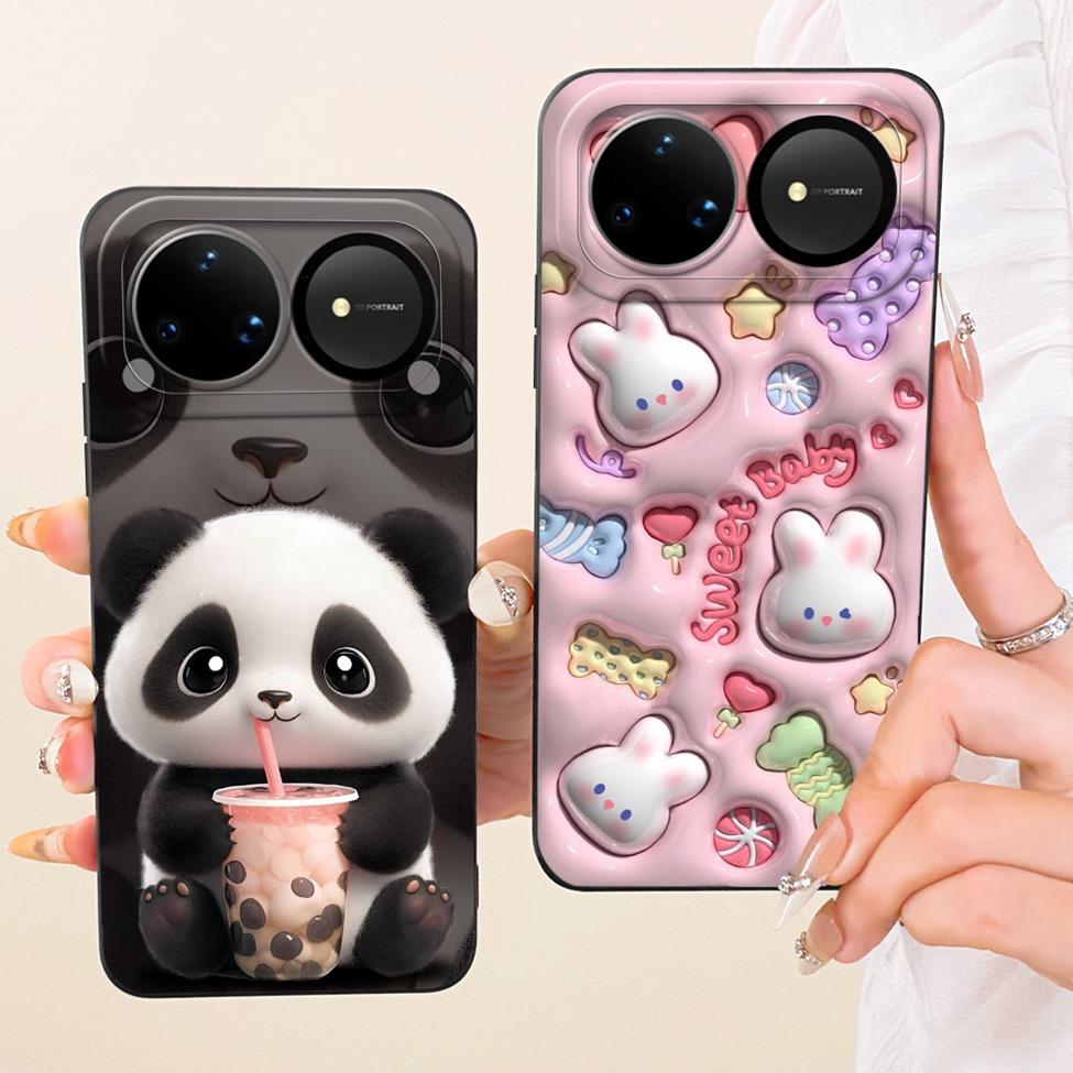 Für Huawei Nova 15 Ultra Hülle Abdeckung Luxus Mode Niedlich Cartoon Lustig Bemalt Silikon Hülle Für Huawei Nova 15Ultra SLY-AL00