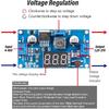LM2596 LM2596S DC-DC Buck Converter Voltage Regulator Adjustable 4.0-40V to 1.25-37V 2A Power Supply Module with LED Voltmeter Display (Pack of 2)