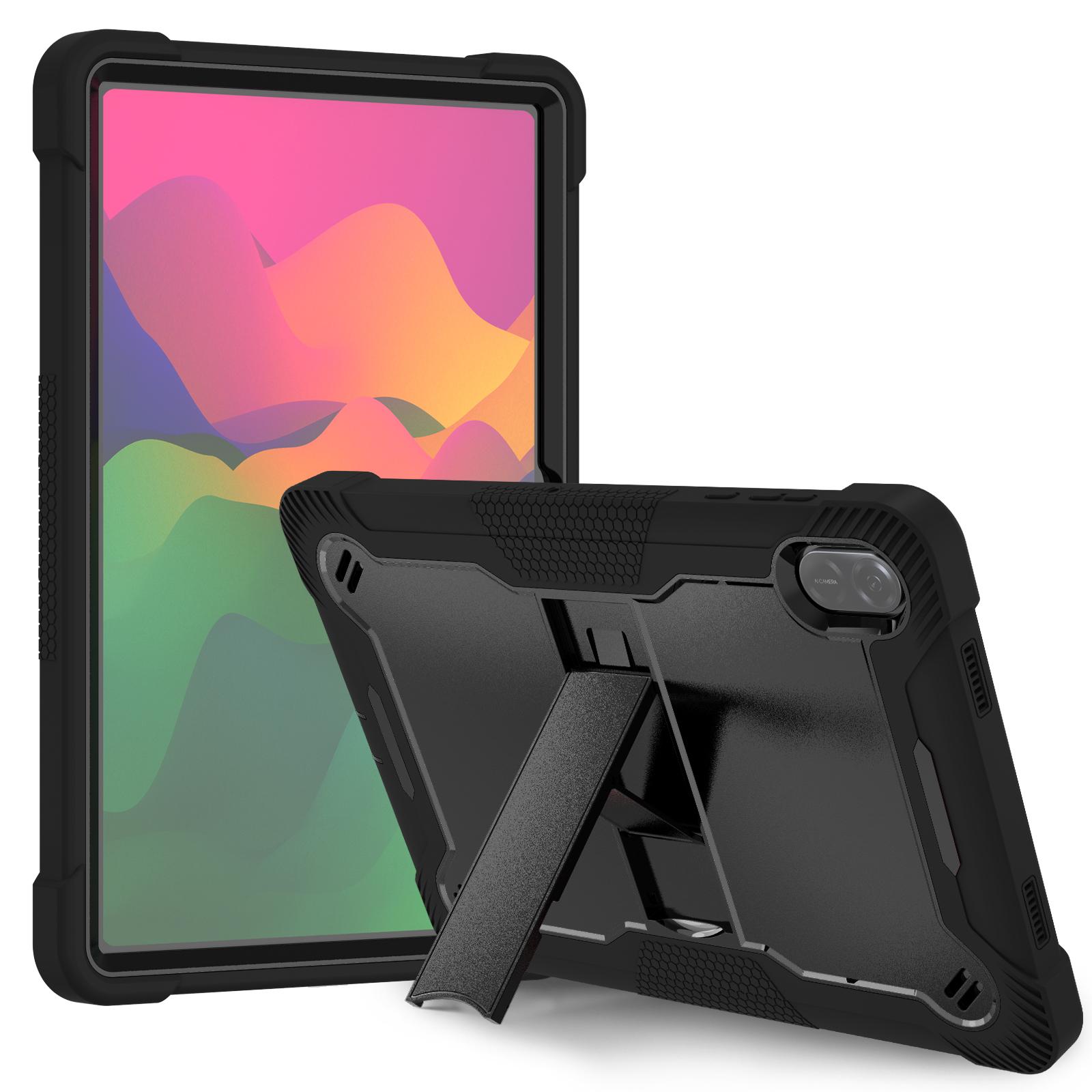 Robuuste Beschermhoes voor Huawei Honor Pad X8b X8a 11 inch Schokbestendige Tablet Stand Cover voor Honor Pad X8A 11 Honor X8a X8b 11inch zwart
