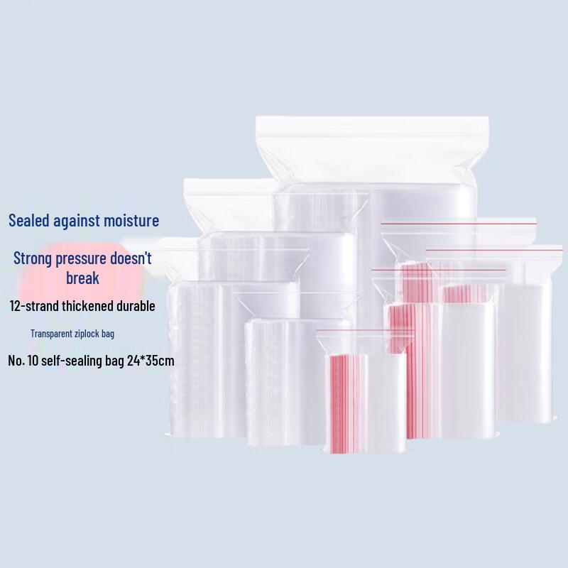 

NHZHIW Thickened Self-Sealing Plastic Bags