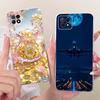 Clear For Oppo A73 5G CPH2161 Phone Case For Oppo A73 5G Cover Aesthetic Luxury Cute Cat Fashion Butterfly Funny Painted Casing