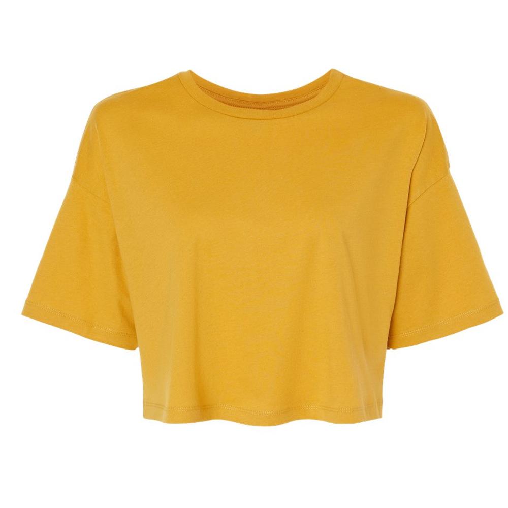 Bella + Canvas Womens/Ladies Jersey Crop Top