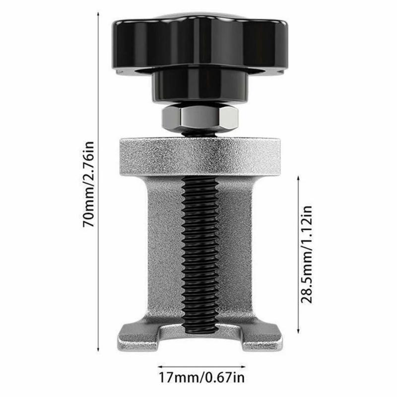 Universal Car Wiper Arm Removal Tool Stainless Steel Windshield Wiper Arm Puller Repair Dismantle Wrench with Adjustable Knob