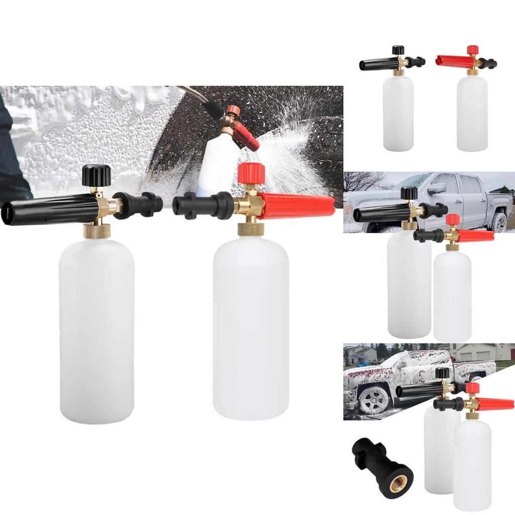 Miedziany spryskiwacz pianowy wysokociśnieniowy do myjek ciśnieniowych K2-K7. Wielofunkcyjna piana do mycia samochodów i podlewania ogrodu. Ciśnienie 3000 psi.