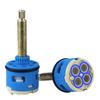 3/4-Hole Faucet Cartridge Valve Core, 3/4-Function Shower Bathtub Mixer Tap