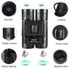800x25 Powerful Binoculars Long Range Telescope Hd Zoom Portable Folding Low Light Night Vision Monocular 4k For Outdoor Tourism Camping