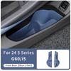 For BMW 5 Series G60 i5 2024 Car Door Side Storage Box TPE Auto Front Door Slot Organizer Pockets Interior Storage Accessories