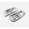 For Haval Dargo    Front Fog Light Lamp Cover Rear Foglight Frame Decoration Trim ABS Chrome Car Styling Accessories