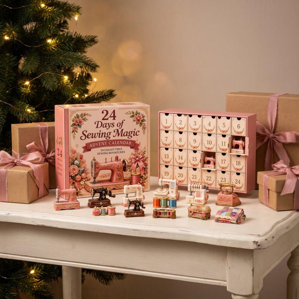 Ornaments 24 Days Advent Calendar Decorations Christmas Gifts Christmas Advent Calendar Gift