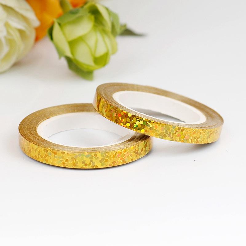 Ceremony Decoration Ribbon Party Wedding Tied Balloon Glossy 100PCS 10M Laser Supplies Wholesale Ribbon Colorful Circle