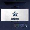 Dallas Cowboys Large Gaming Table Cushion Non-slip Laptop Tablet Big Mousepad XXL Mat Mini PC Playmat With Lock edge