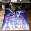 Custom KPop Demon Hunters Mat Personalized Name, Polyester Washable Indoor Entryway Rug, Gift for Christmas, Easter, Thanksgiving Day