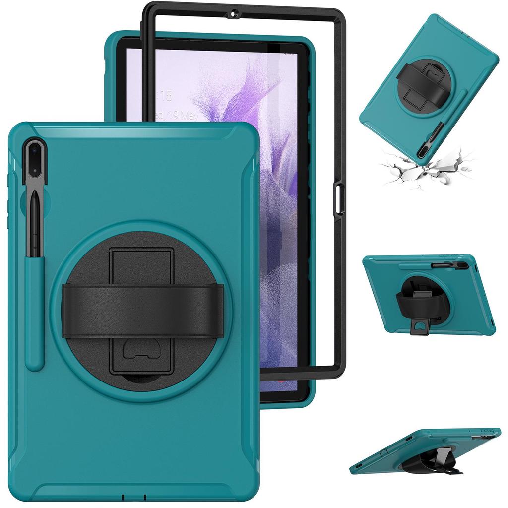 2023 Samsung Tab S9Plus Tablet Schutzhülle - Sturzsicher mit Stifthalter für S7FE 12,4 Zoll