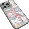 Sanrio Hello Kitty Cute Silver Phone Case for Apple 16