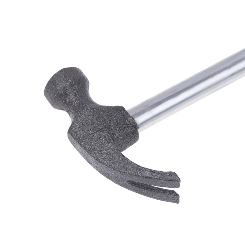 Mini Claw Hammer with Plastic Handle, Small Hitting Hammer for Repair and DIY Projects 18.5 * 6.5cm