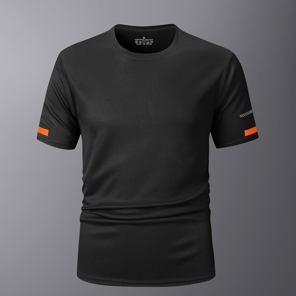 Men's Summer Outdoor Sports T-shirt Men's Thin Training Short-sleeved Casual Quick-drying Fitness T-shirt