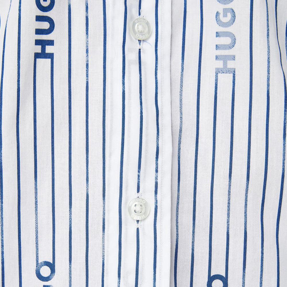 Hugo Boss Shirts Men's Blue Lapel Moderate Other 50508614-420
