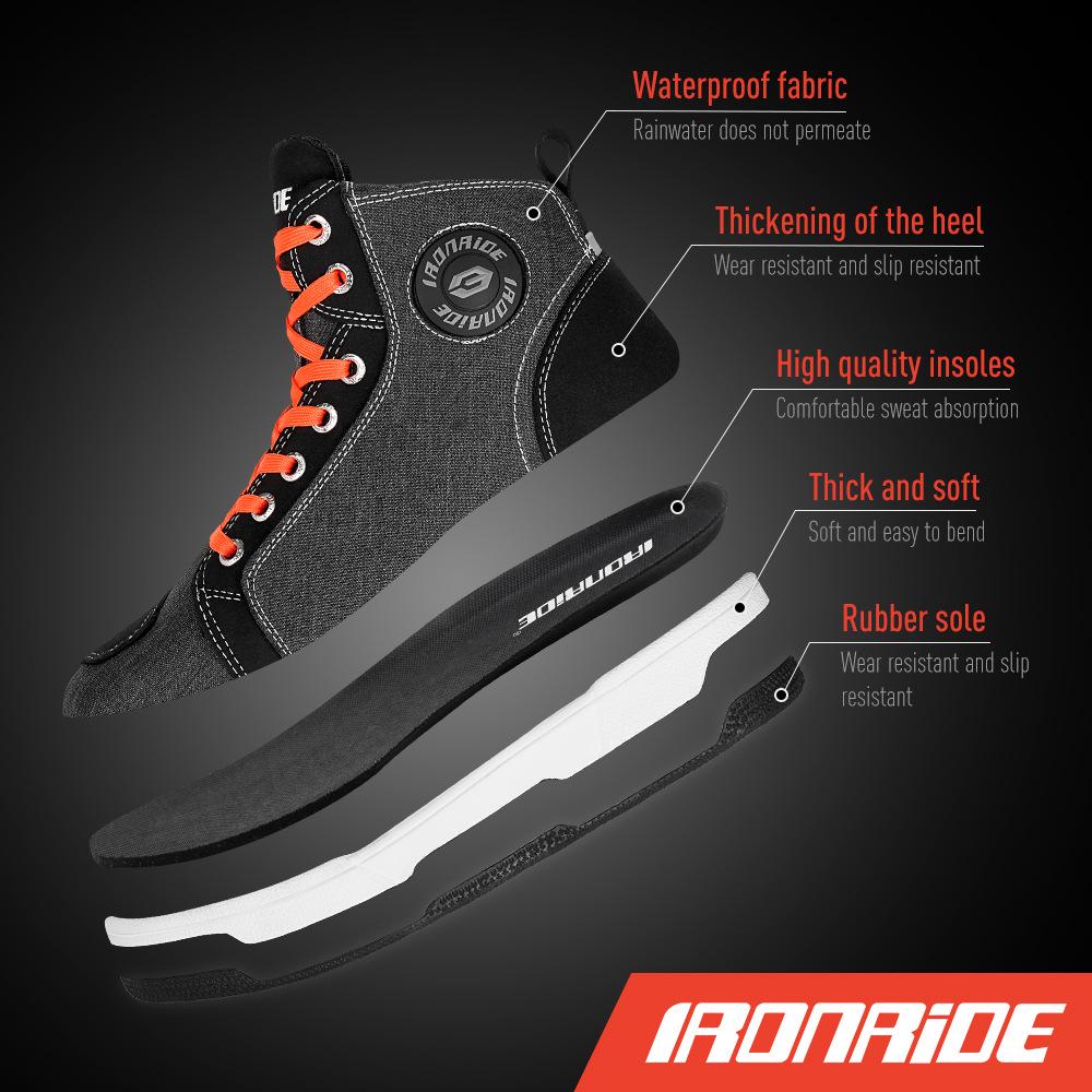 Cross-Border Breathable Motorcycle Riding Shoes - Anti-Fall Road Racing & Parkour Gear for All Seasons