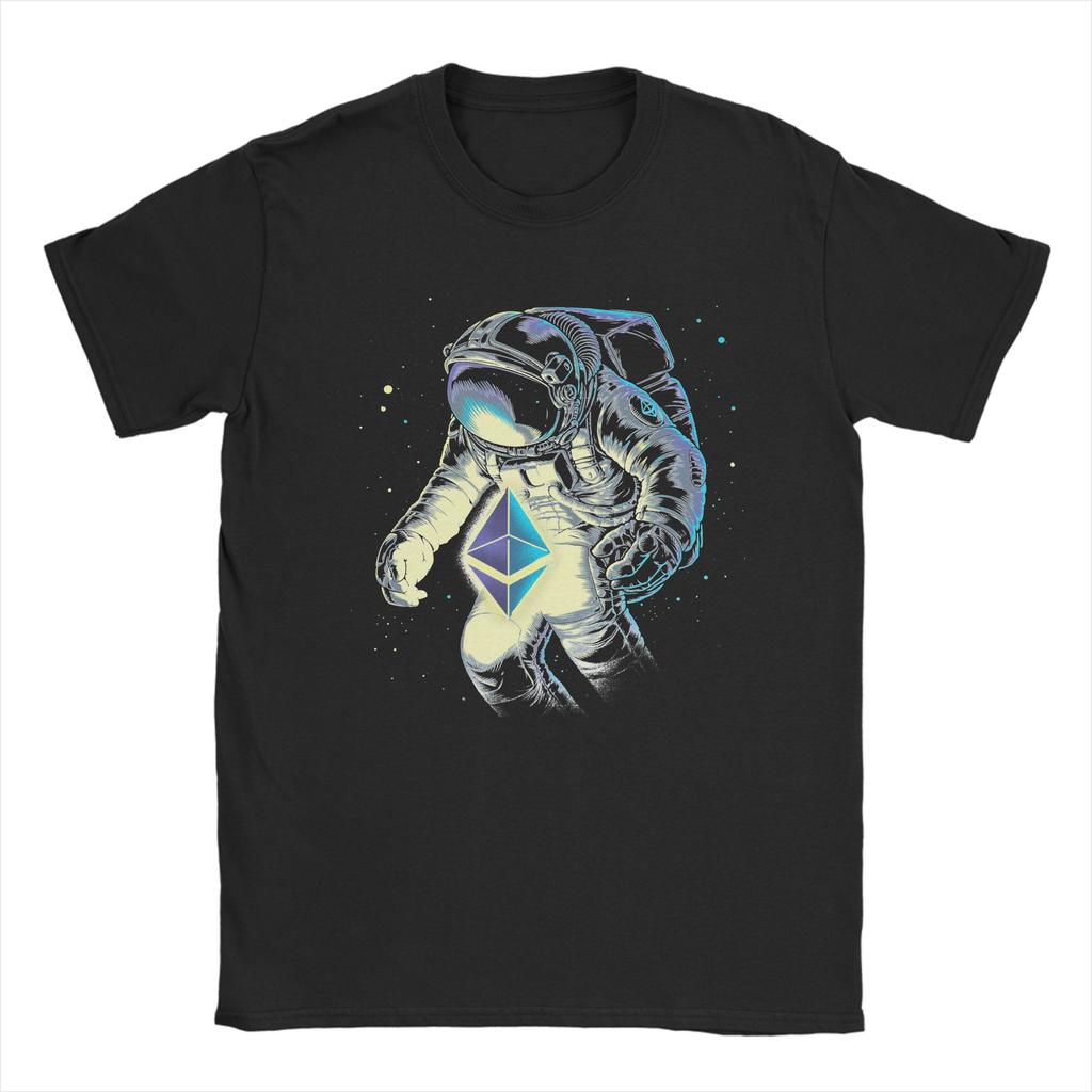 Astronaut Planets Astronaut Science Space Tshirts For Unisex Unisex Vintage Cotton Tee Shirt Short Sleeve T Shirts Summer Clothes
