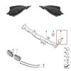 Motorhauben-Wasserablaufleiste Verkleidung Außen Windschutzscheibenabdeckung Für BMW 5er E39 95-03 51718193201 L