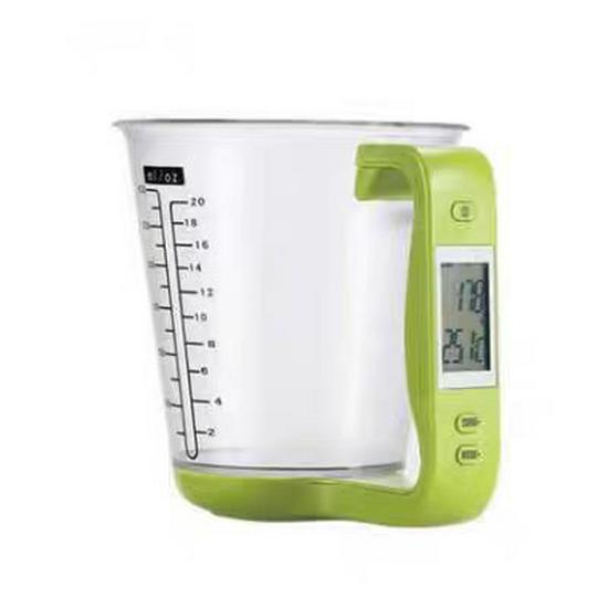 

600ml Electronic Measuring Cup & Kitchen Scale for Baking and Liquids зелений