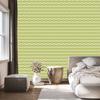 Wallpaper Geometric Pattern Yellow and Beige for Living Room and Bedroom 50x1000