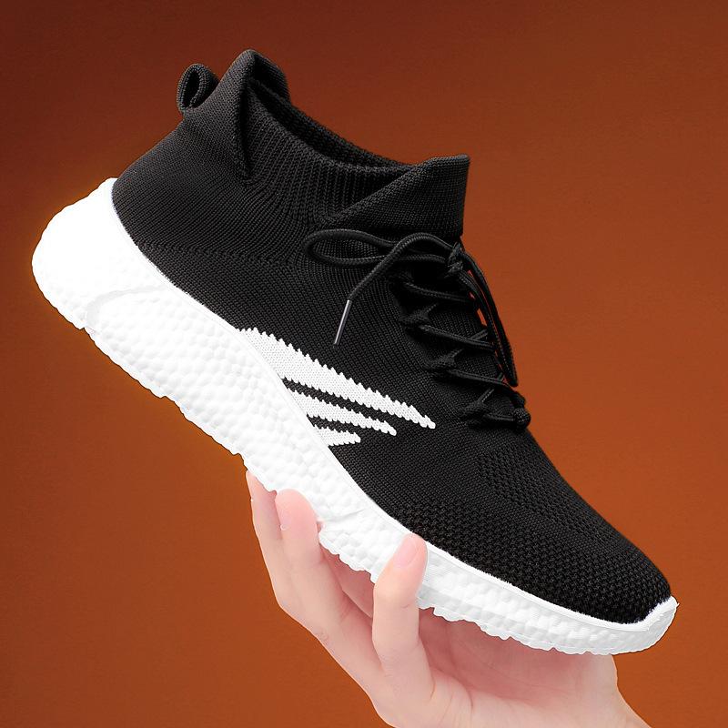 New Breathable Casual Sports Size Fly-woven Socks Shoes Running Shoes